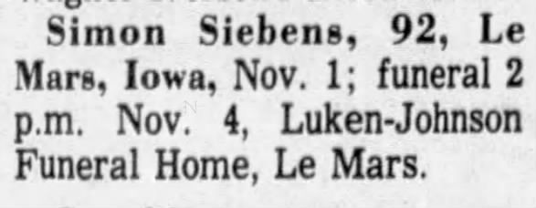Clipping from Sioux City Journal